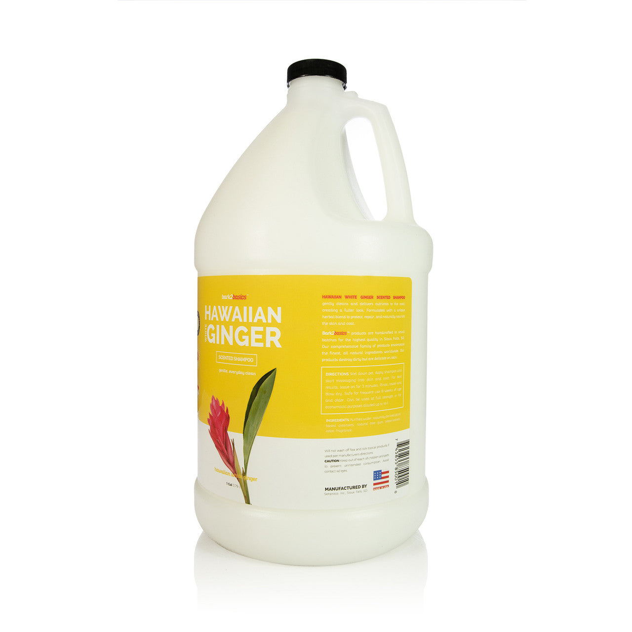 Bark2Basics Hawaiian White Ginger Dog Shampoo-Shampoo & Conditioner-Pet's Choice Supply