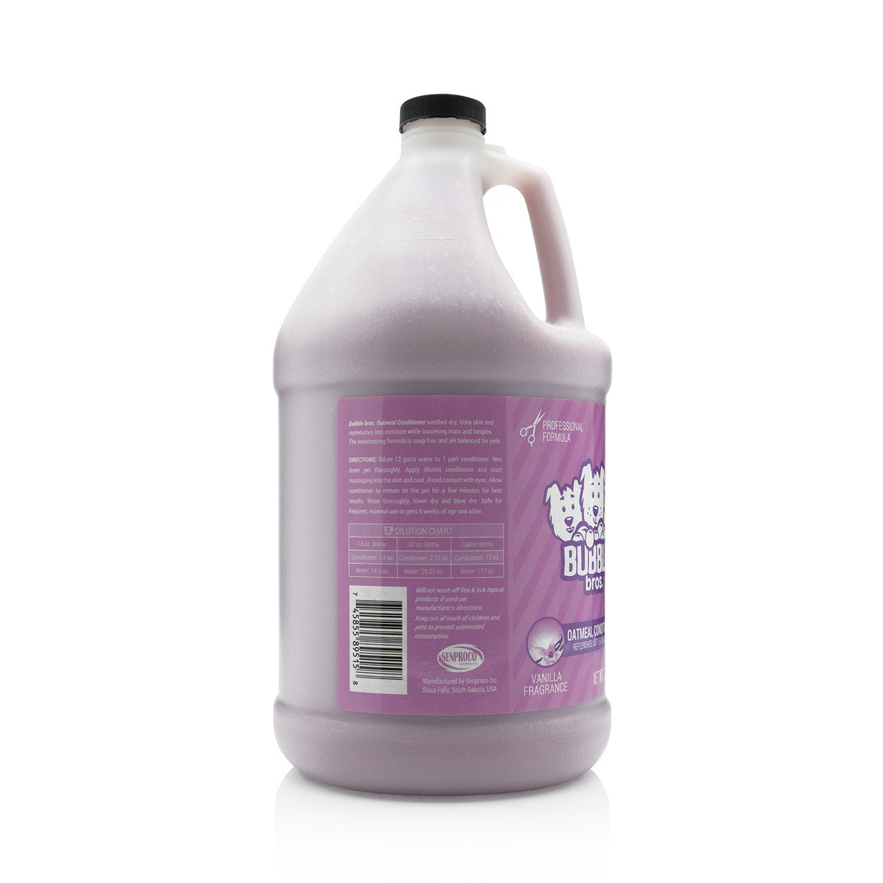 Bubble Bros. Oatmeal Dog Conditioner, 1 Gallon-Shampoo & Conditioner-Pet's Choice Supply