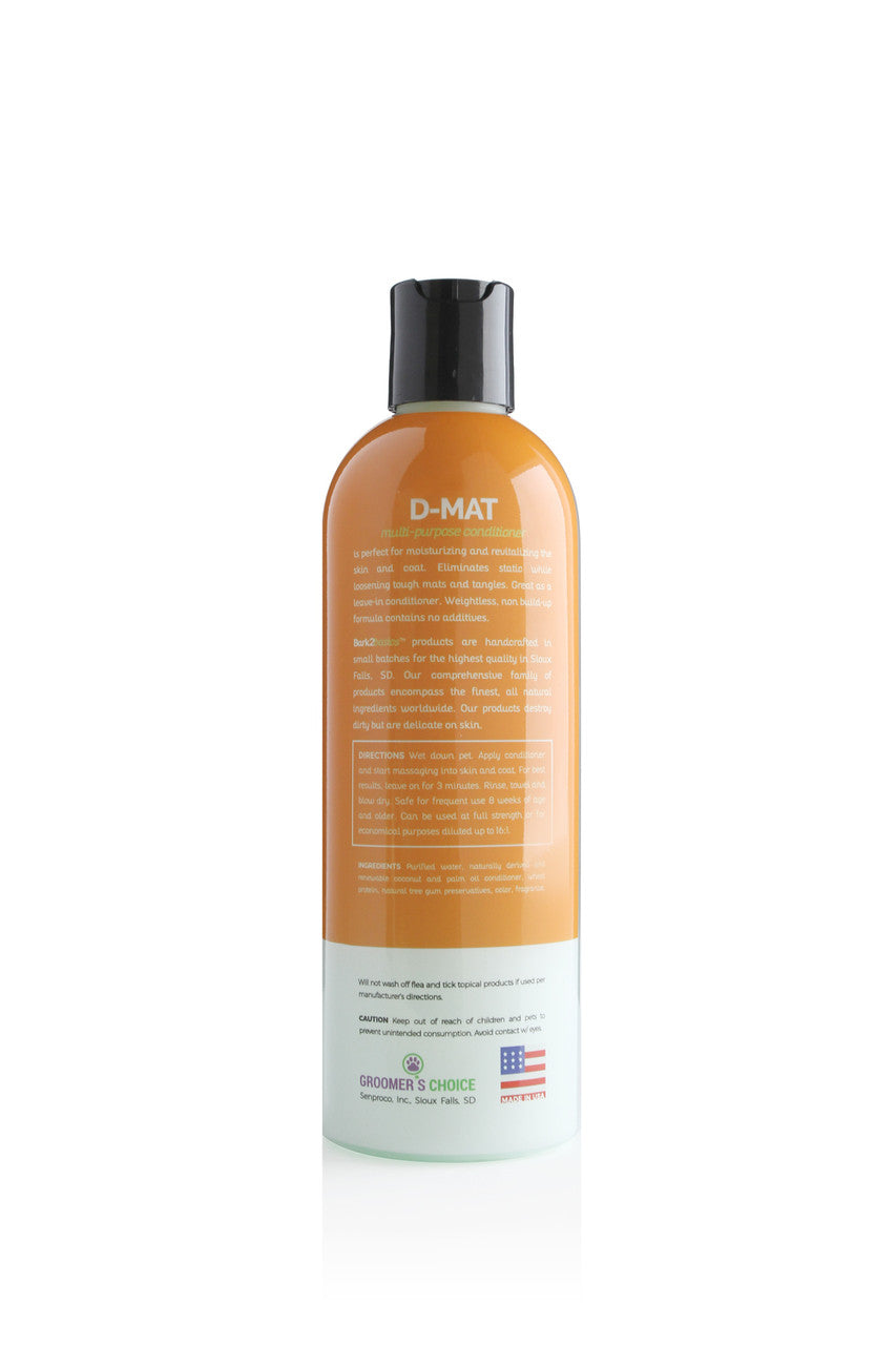 Bark2Basics D-Mat Conditioner 16oz-Shampoo & Conditioner-Pet's Choice Supply