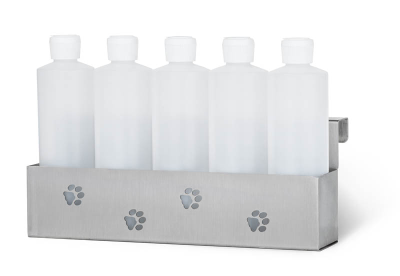 Stainless Steel Bottle Holder for Grooming Tubs-Accessories-Pet's Choice Supply