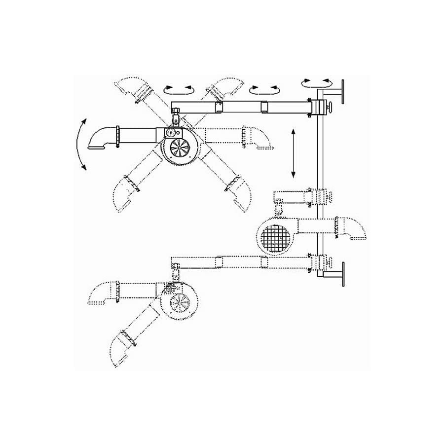 zzEdemco F3004WM Wall Mount Finishing Dryer-Pet's Choice Supply
