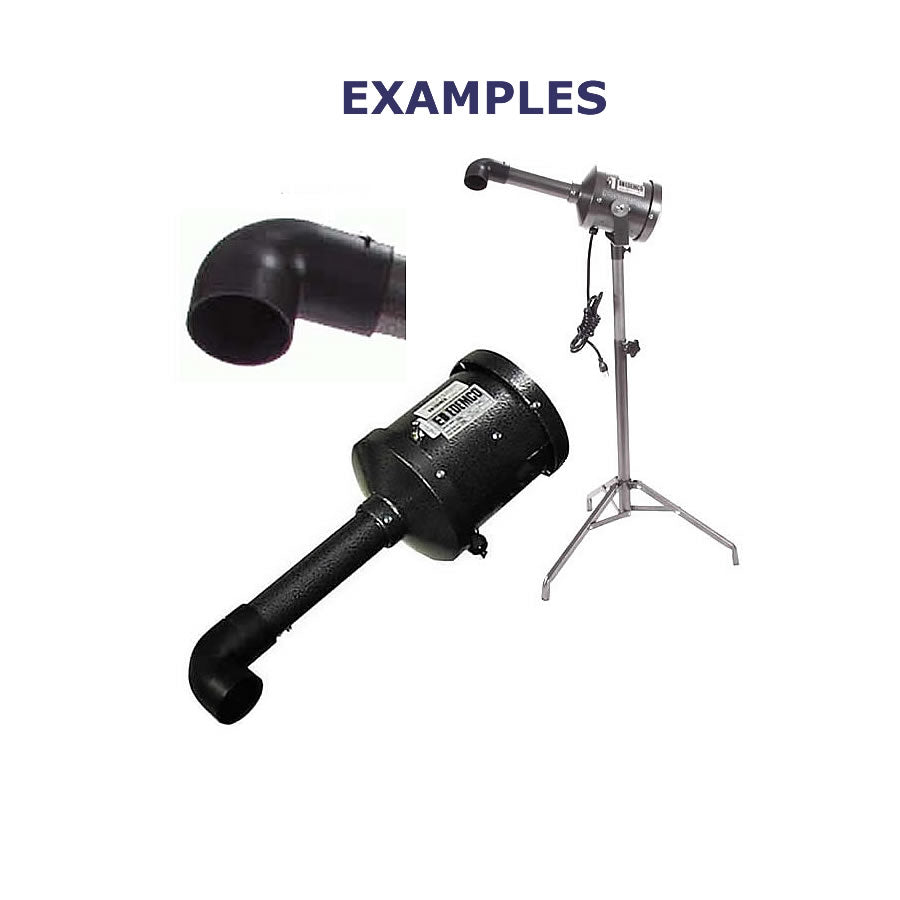 Edemco Dryer Elbow Nozzle for F160, F150 Dryers-Pet's Choice Supply
