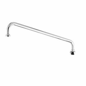T&S 8" Wall Mount Easy Install Spring Action Faucet, 12" Swing Nozzle-Pet's Choice Supply