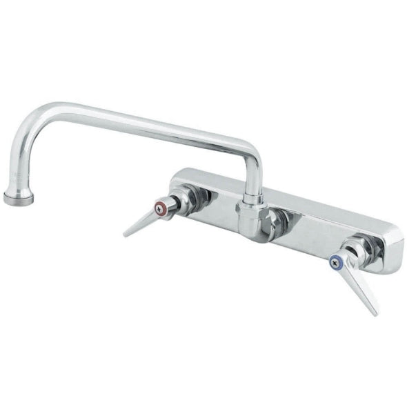 T&S 8" Wall Mount Faucet Base with 6" Nozzle-Pet's Choice Supply