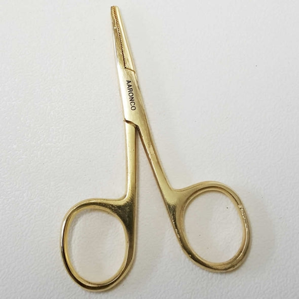 AAronco 3.5" No-lock Gold Ministat Ear Hair/Tick Remover-Pet's Choice Supply