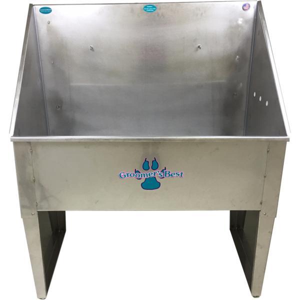 Groomer's Best Stainless Steel Standard Dog Grooming Bath Tub-Grooming Tub-Pet's Choice Supply