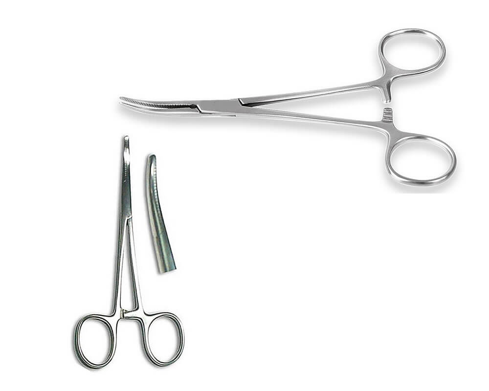 Tamsco 5.5" Curved Locking Forcep Hemostat-Pet's Choice Supply