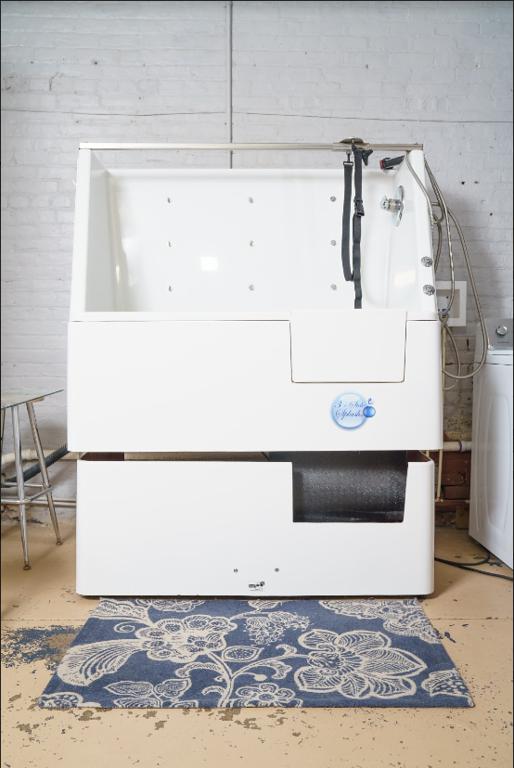Ultra Lift 3 Side Splash 48" Pet Wash - Elevating Professional Electric Dog Grooming Tub-Grooming Tub-Pet's Choice Supply