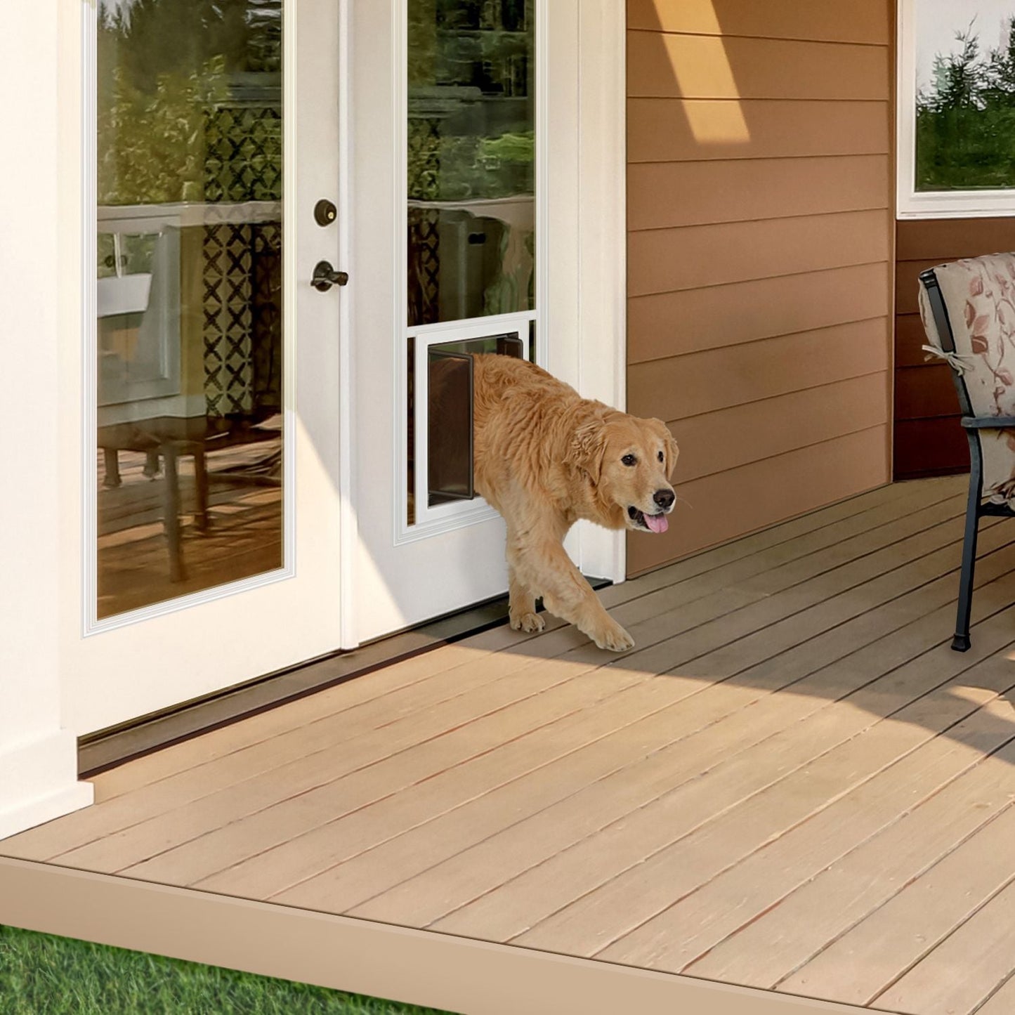 PlexiDor Glass Series Pet Doors - French Door Inserts-Pet's Choice Supply