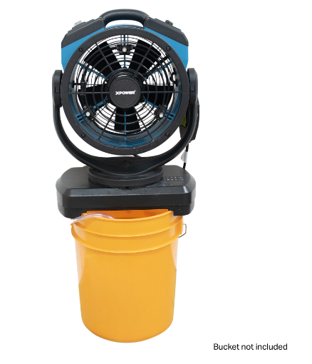 XPOWER FM-68W Multi-purpose Oscillating Misting Fan with Built-In Water Pump