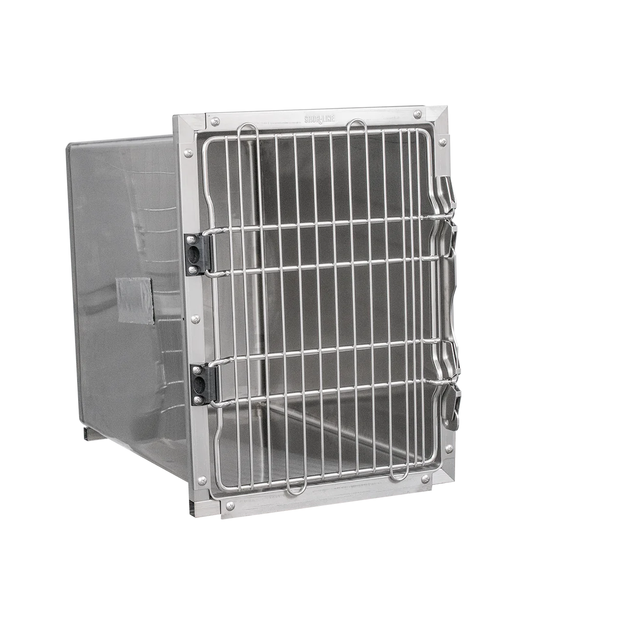 Shor-line stainless steel single cage