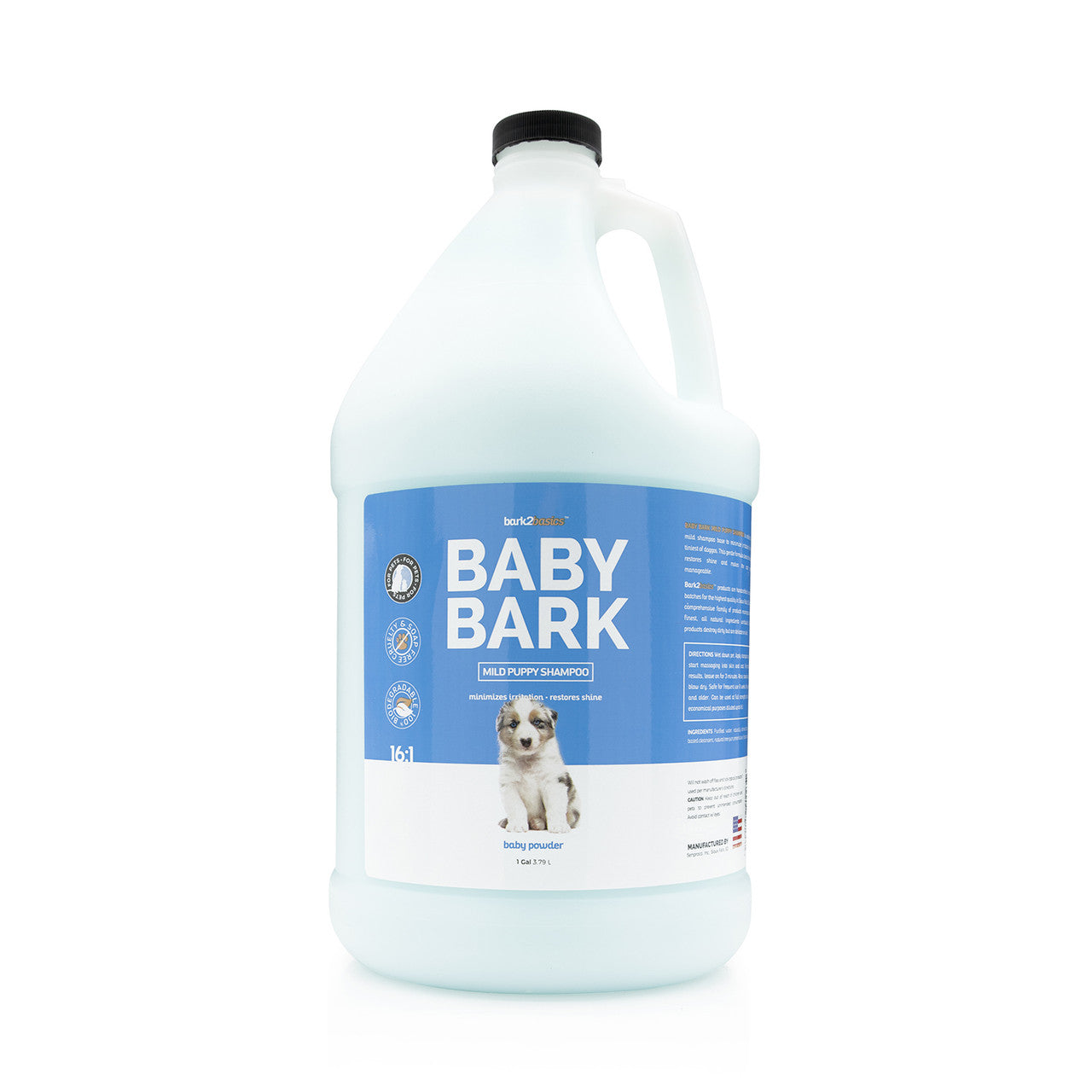 Bark2Basics Baby Bark Shampoo, Gallon-Shampoo-Pet's Choice Supply