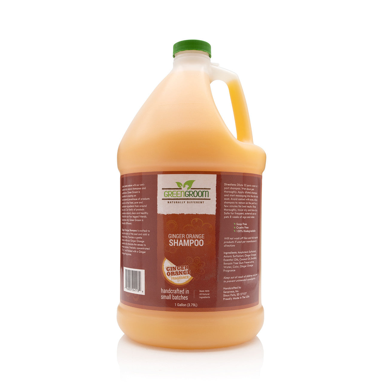 Green Groom Ginger Orange Dog Shampoo-Shampoo & Conditioner-Pet's Choice Supply