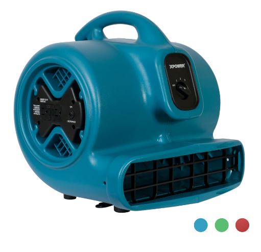 XPOWER X-600A 1/3 HP Air Mover with Daisy Chain-Air Mover-Pet's Choice Supply