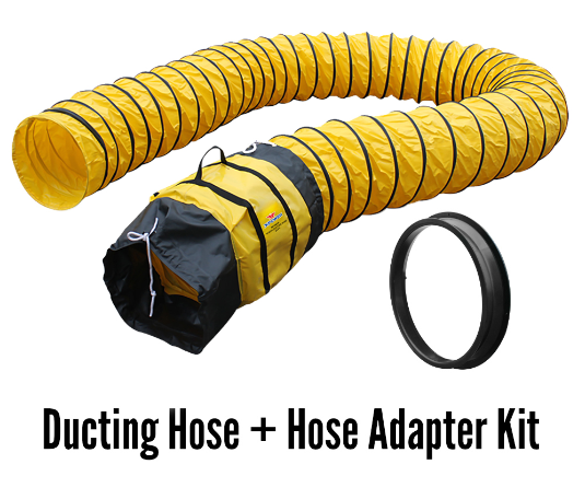 XPOWER 25 Ft. Ducting Hose 16 Inch. Diameter (16DH25)