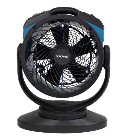 XPOWER FM-68 Multi-Purpose Oscillating Misting Fan and Air Circulator