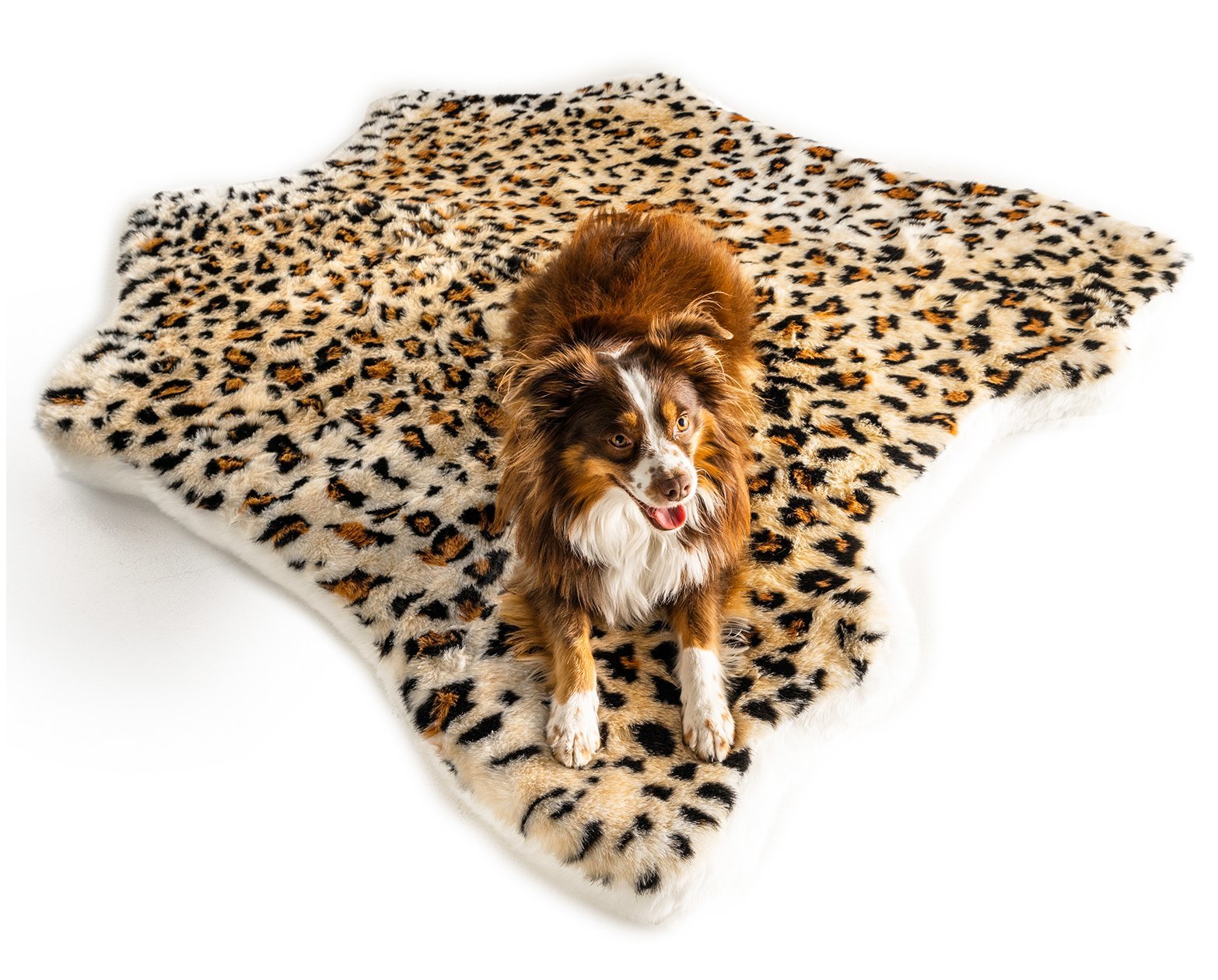 Paw Brands PupRug™ Animal Print Memory Foam Dog Bed