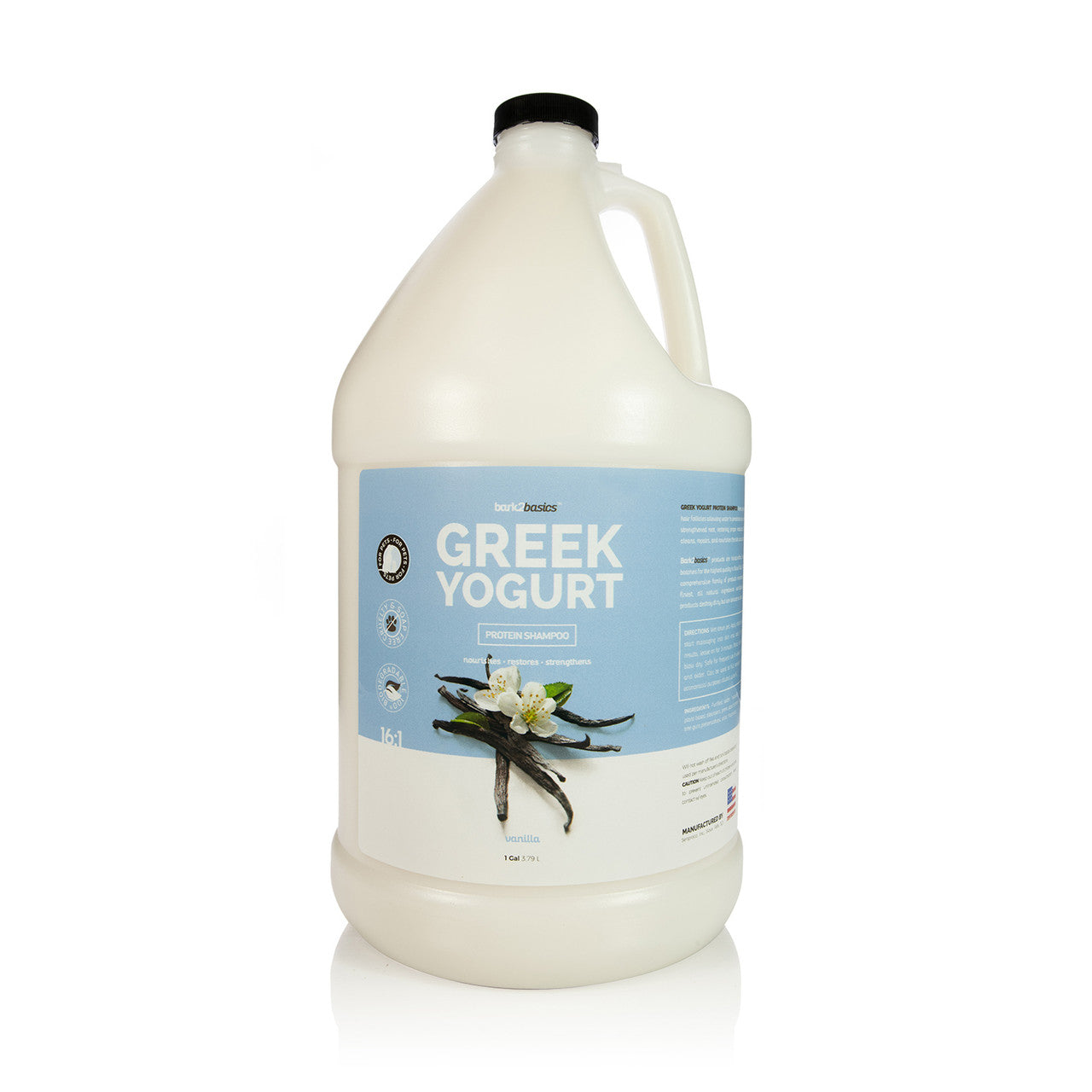 Bark2Basics 16oz Shampoo Vanilla Greek Yogurt-Shampoo & Conditioner-Pet's Choice Supply