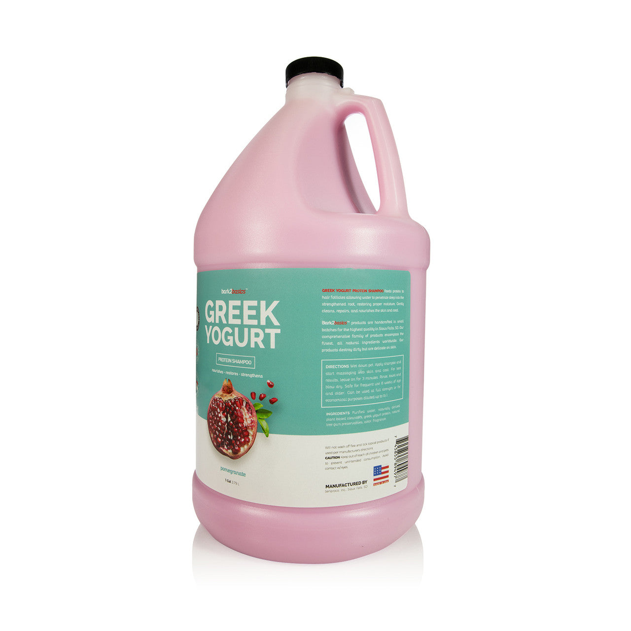 Bark2Basics Pomegranate Greek Yogurt Dog Shampoo-Shampoo & Conditioner-Pet's Choice Supply