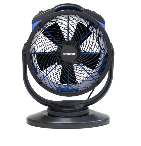 XPOWER FC-300S Multipurpose 14” Pro Air Circulator Utility Fan with Oscillating Feature