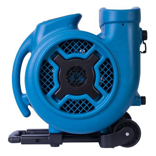 XPOWER P-800H 3/4 HP Air Mover with Telescopic Handle & Wheels