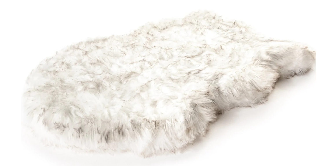 Paw Brands PupRug™ Faux Fur Orthopedic Dog Bed