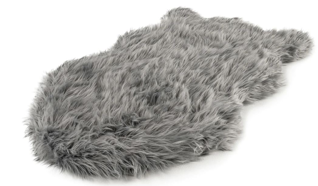 Paw Brands PupRug™ Faux Fur Orthopedic Dog Bed