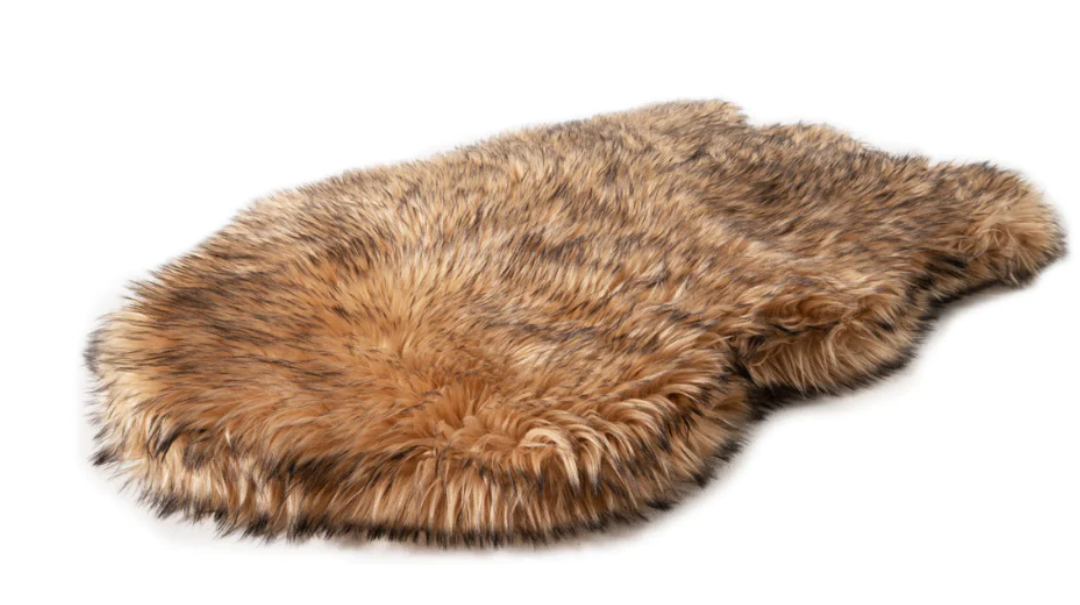 Paw Brands PupRug™ Faux Fur Orthopedic Dog Bed