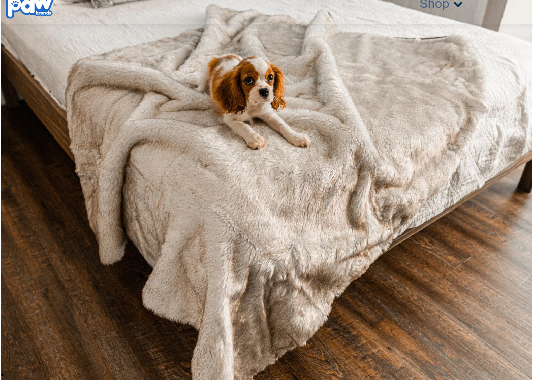 Paw Brands PupProtector™ Cool Comfort Waterproof Throw Blanket