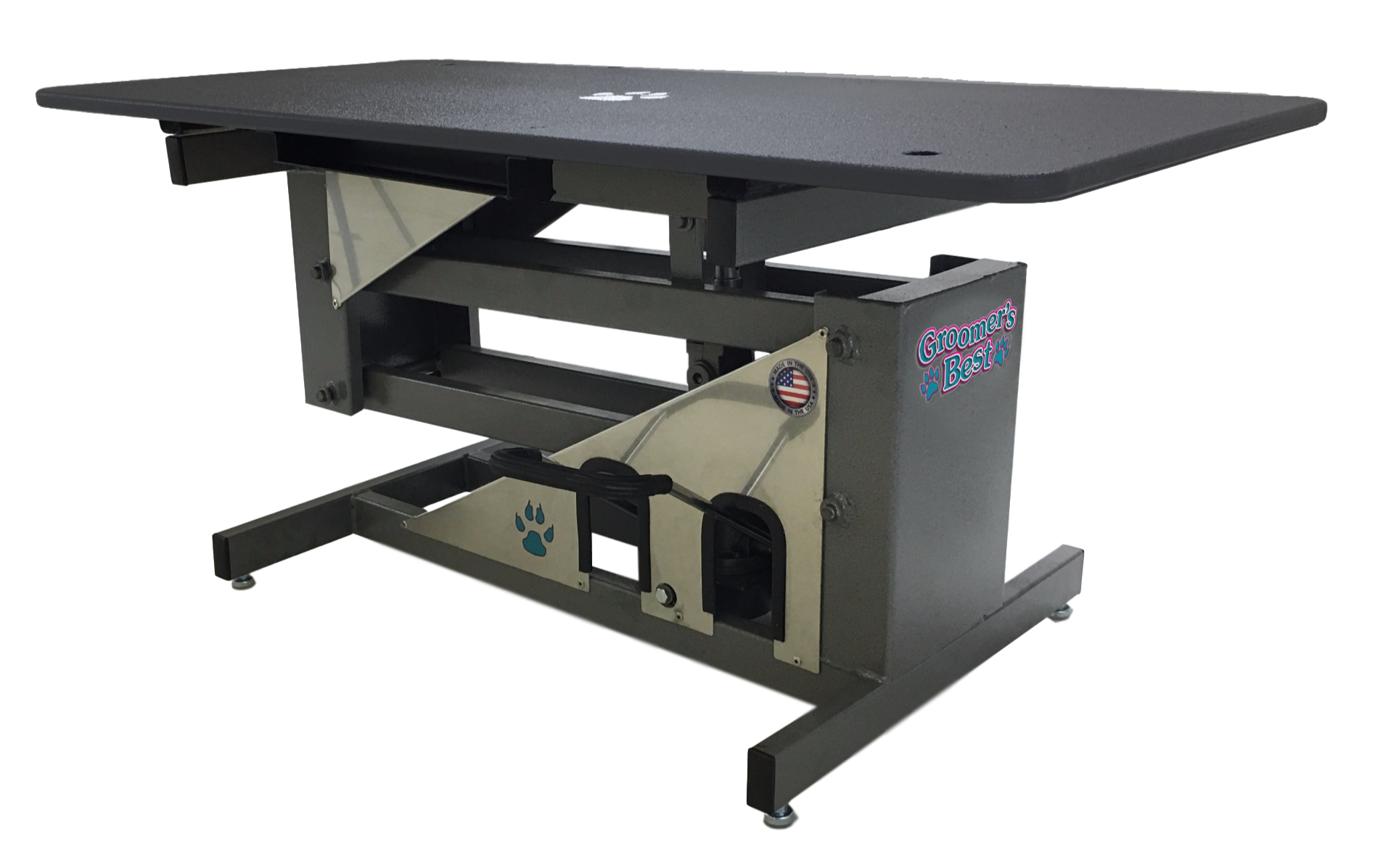 Groomer's Best Hydraulic Grooming Table with Foot Pump