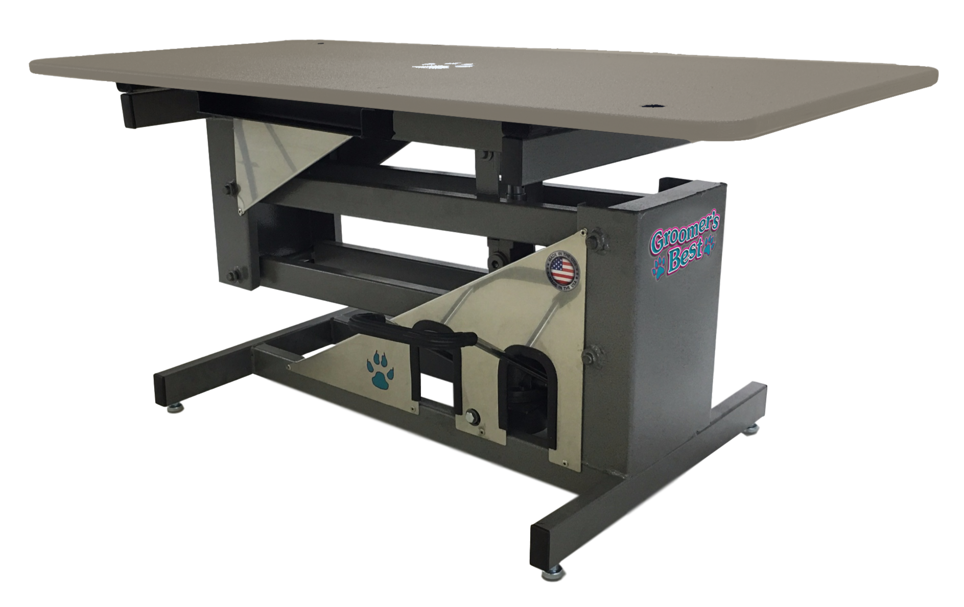 Groomer's Best Hydraulic Grooming Table with Foot Pump