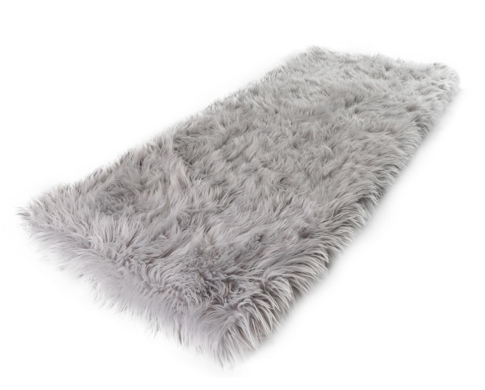 Paw Brands PupRug™ Runner Faux Fur Memory Foam Dog Bed