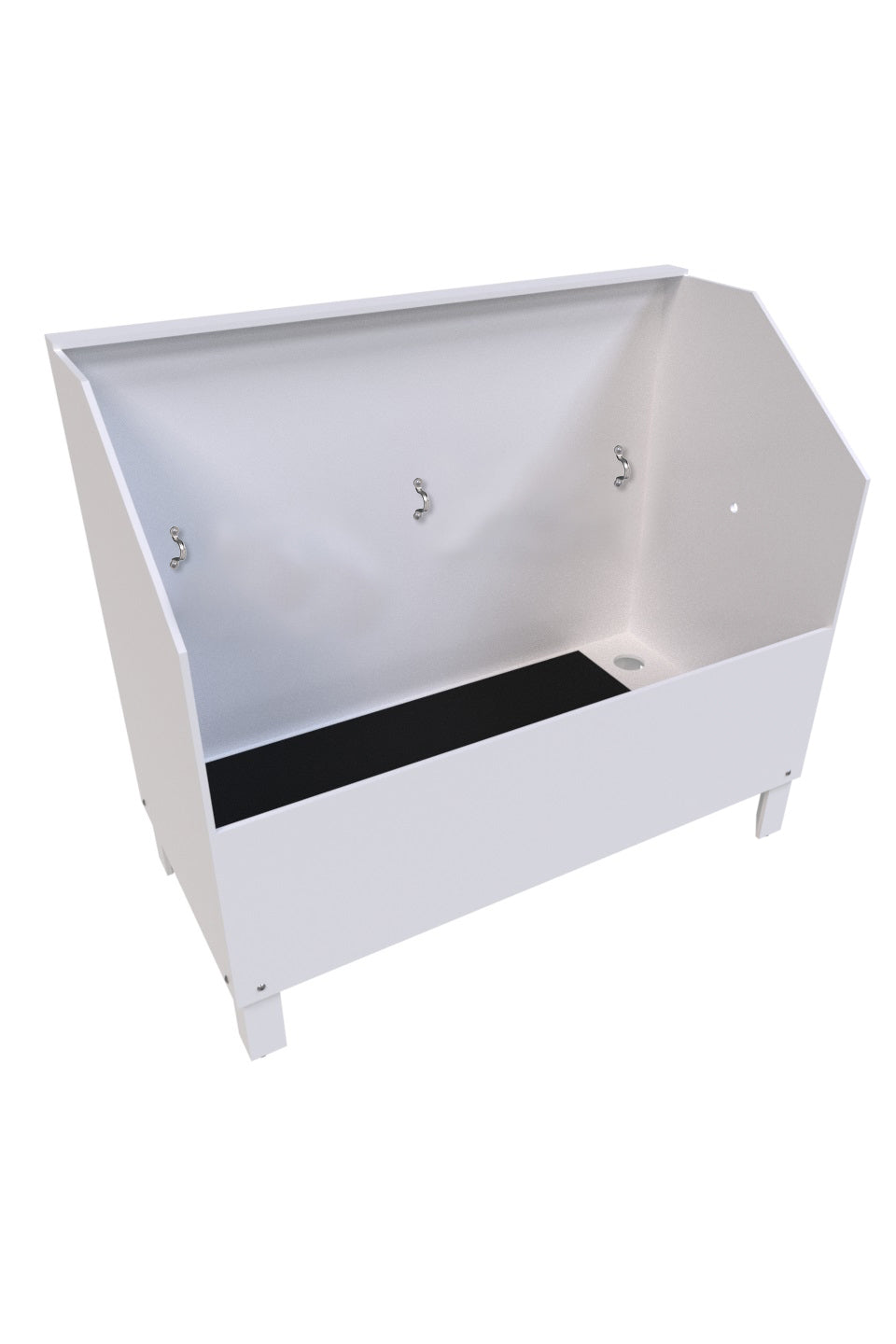 Poly Pet Tubs Professional Dog Grooming Tub with Ramp 58"-Bath Tubs-Pet's Choice Supply