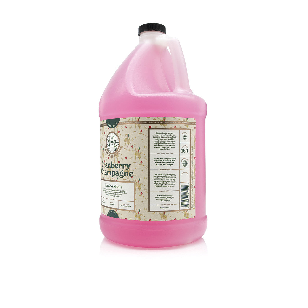 Seasonal Scents Cranberry Champagne Shampoo-Shampoo & Conditioner-Pet's Choice Supply