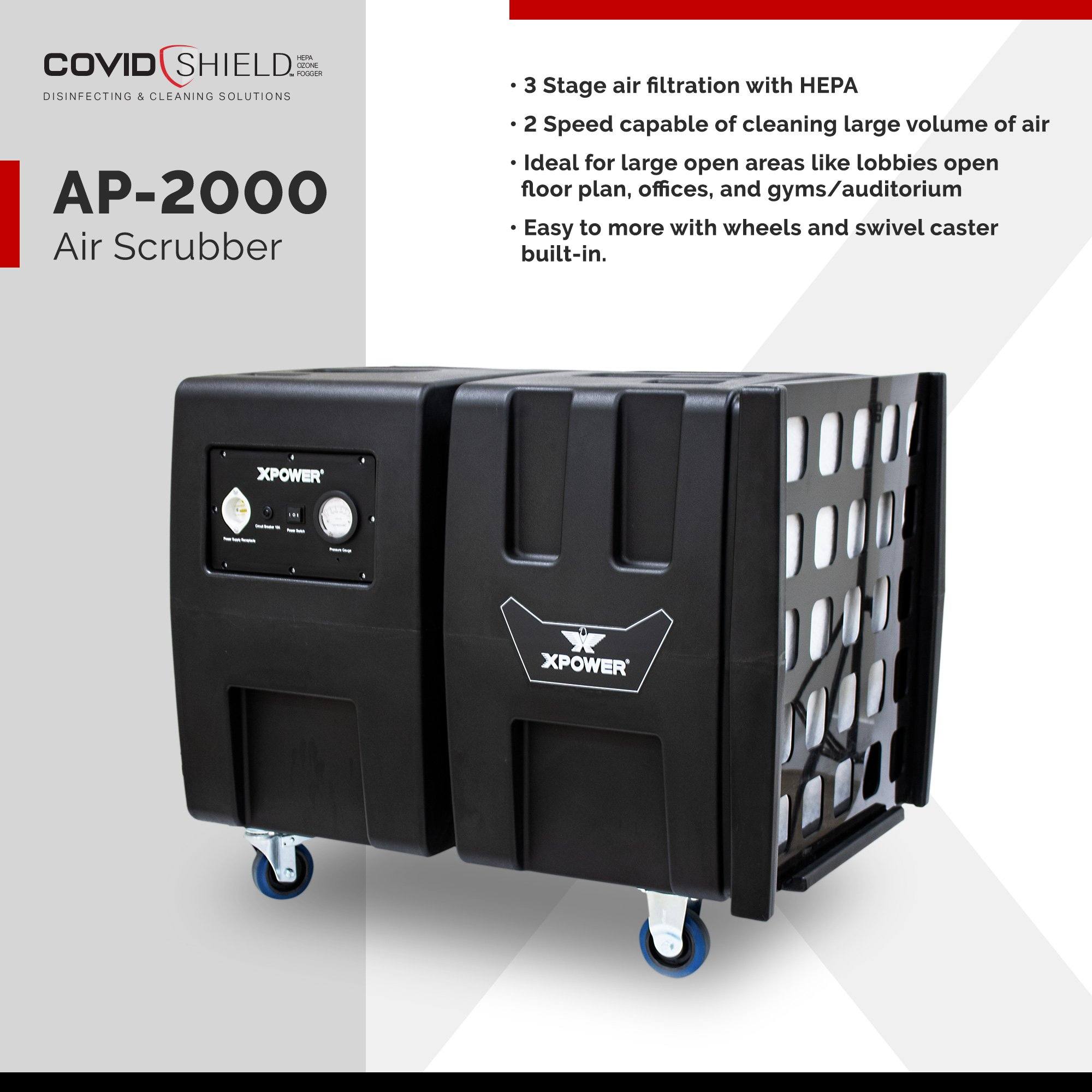 XPOWER Total Protection – Programmable Disinfecting & Sanitizing Solution