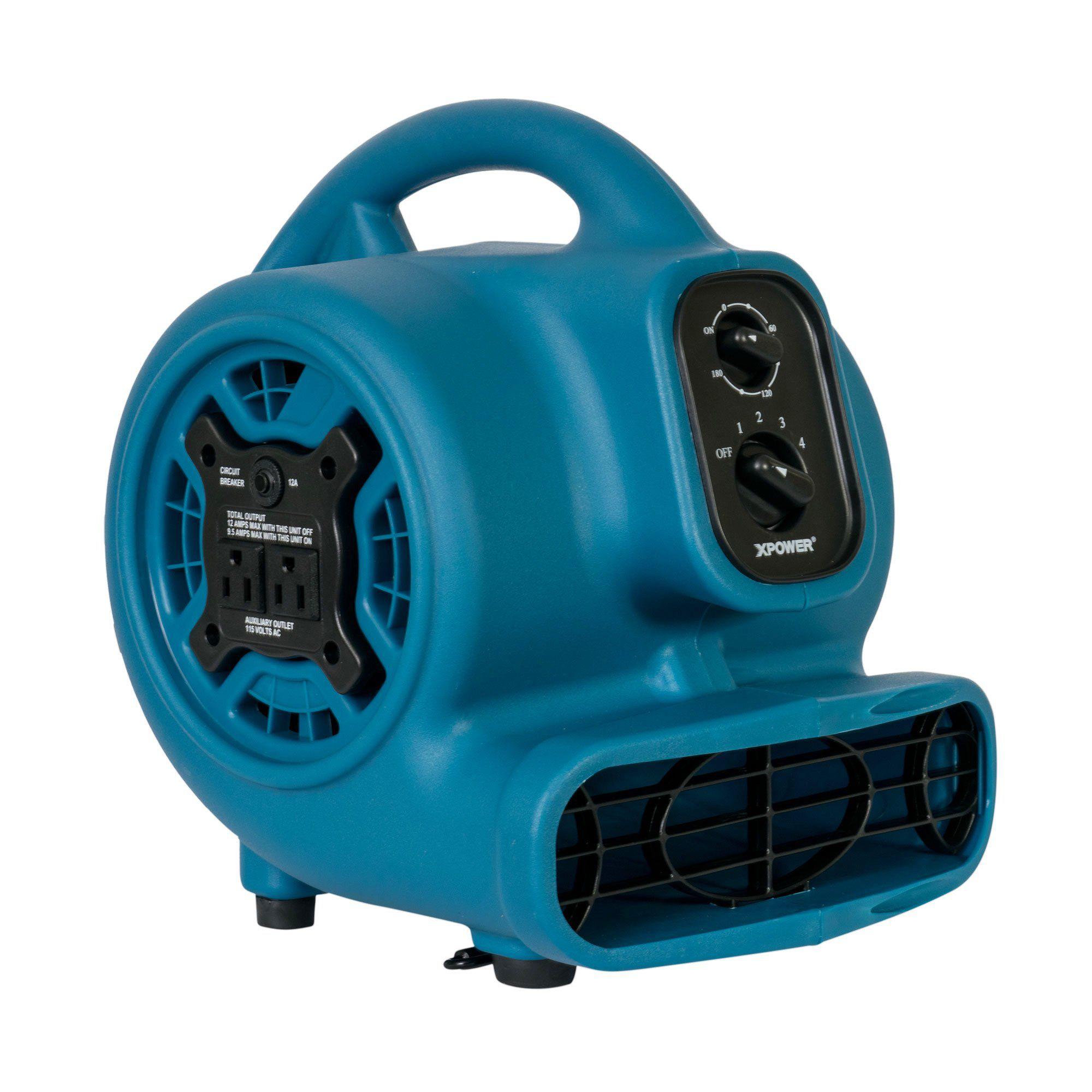 XPOWER Freshen Aire P-260AT 1/5 HP 4 Speed Scented Air Mover with Daisy Chain