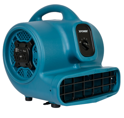 XPOWER X-400A 1/4 HP Industrial Air Mover with Daisy Chain-Air Mover-Pet's Choice Supply