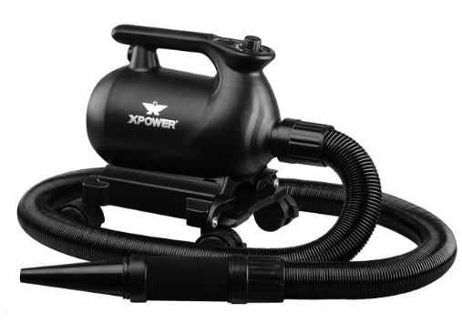 XPOWER A-12 Professional Car Dryer Blower w/2 heat settings and Mobile Dock w/caster wheels-Dryers-Pet's Choice Supply