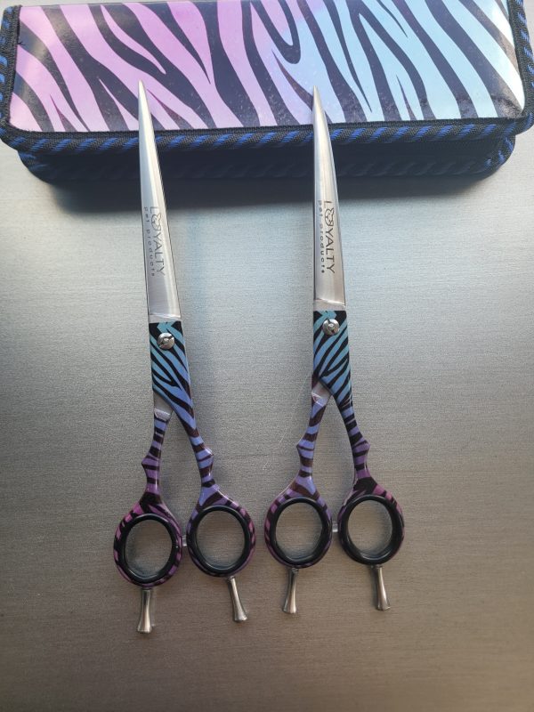 Loyalty Pet “Wild Side” 2 pc Shear Set With Matching Shear Case + Gifts
