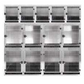 Aeolus Modular Stainless Steel Cage Bank-Cage Banks-Pet's Choice Supply