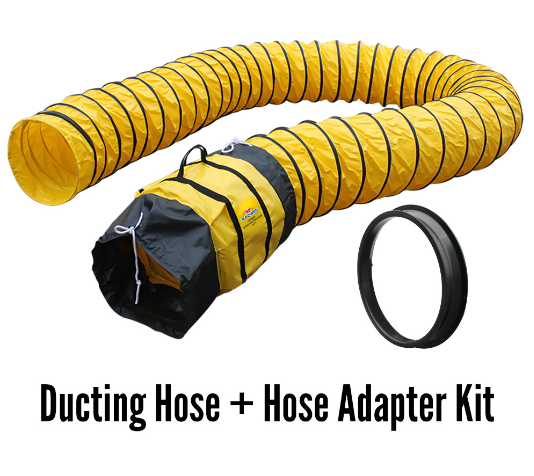 XPOWER 15 Ft. Ducting Hose 16 Inch. Diameter (16DH15)-Ducting Hose-Pet's Choice Supply