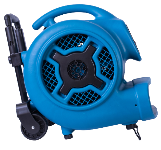 XPOWER P-800H 3/4 HP Air Mover with Telescopic Handle & Wheels-Air Mover-Pet's Choice Supply