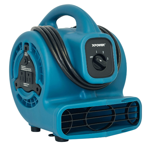 XPOWER P-80A Mighty Air Mover – BLUE & BLACK-Air Mover-Pet's Choice Supply