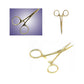 AAronco 3.5" Straight Gold Lockable Hairmostat-Pet's Choice Supply
