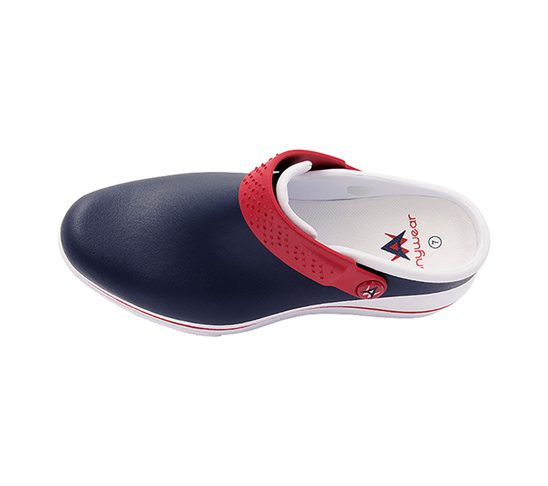 Anywear Peak Injected Clogs, Navy, Size 9-Pet's Choice Supply