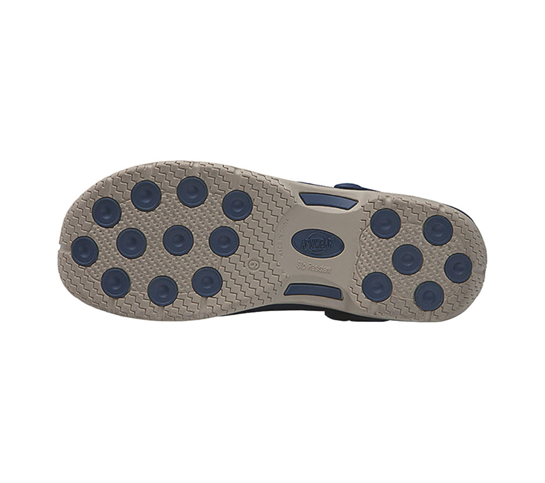 Anywear Zone Injected Clogs, Navy, Size 7-Pet's Choice Supply