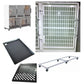 Edemco Cage Bank w/Rollerbase, 5 Unit-Pet's Choice Supply