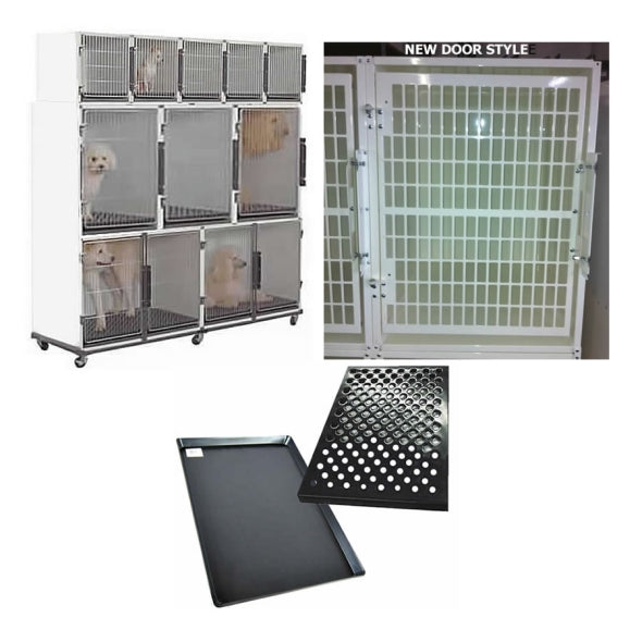 Edemco Cage Bank, 10-12 Unit-Pet's Choice Supply