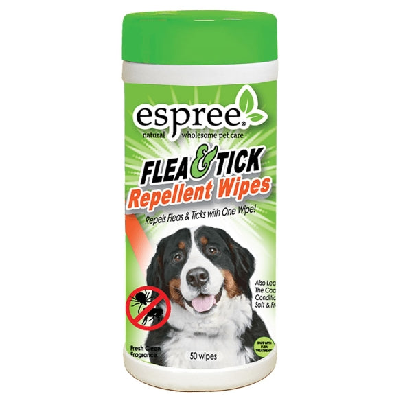 Espree Flea and Tick Wipes-Pet's Choice Supply