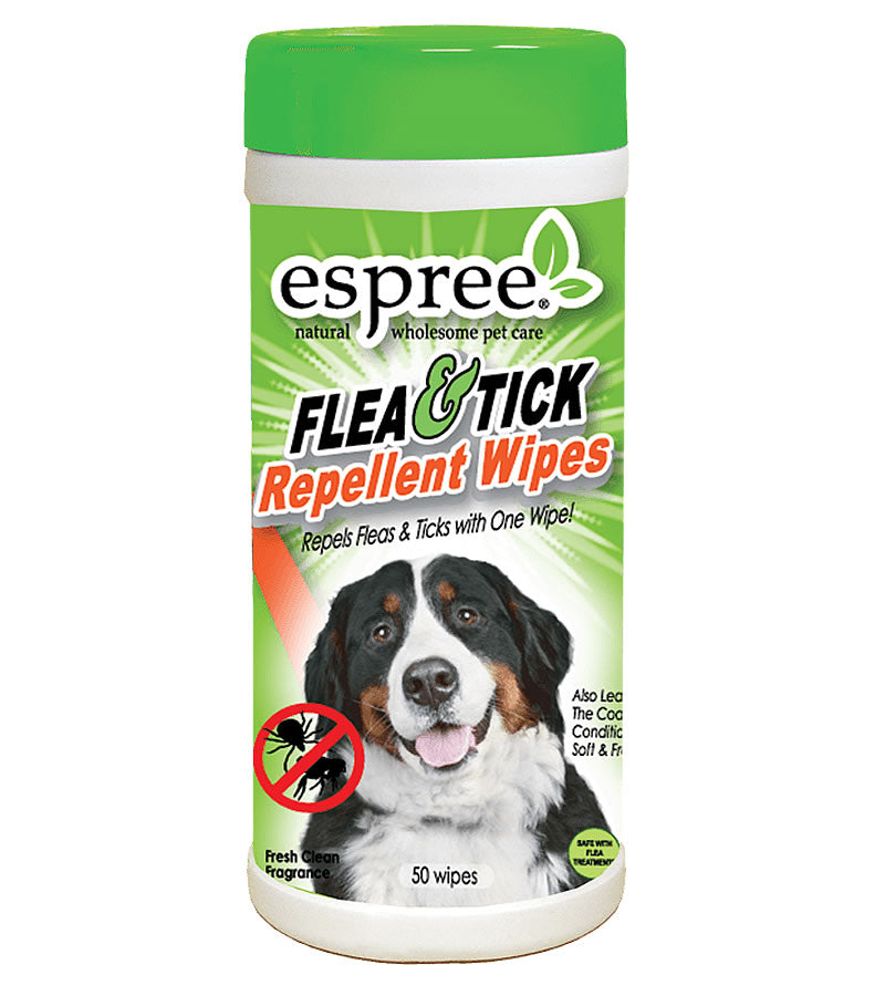Espree Flea and Tick Wipes-Pet's Choice Supply